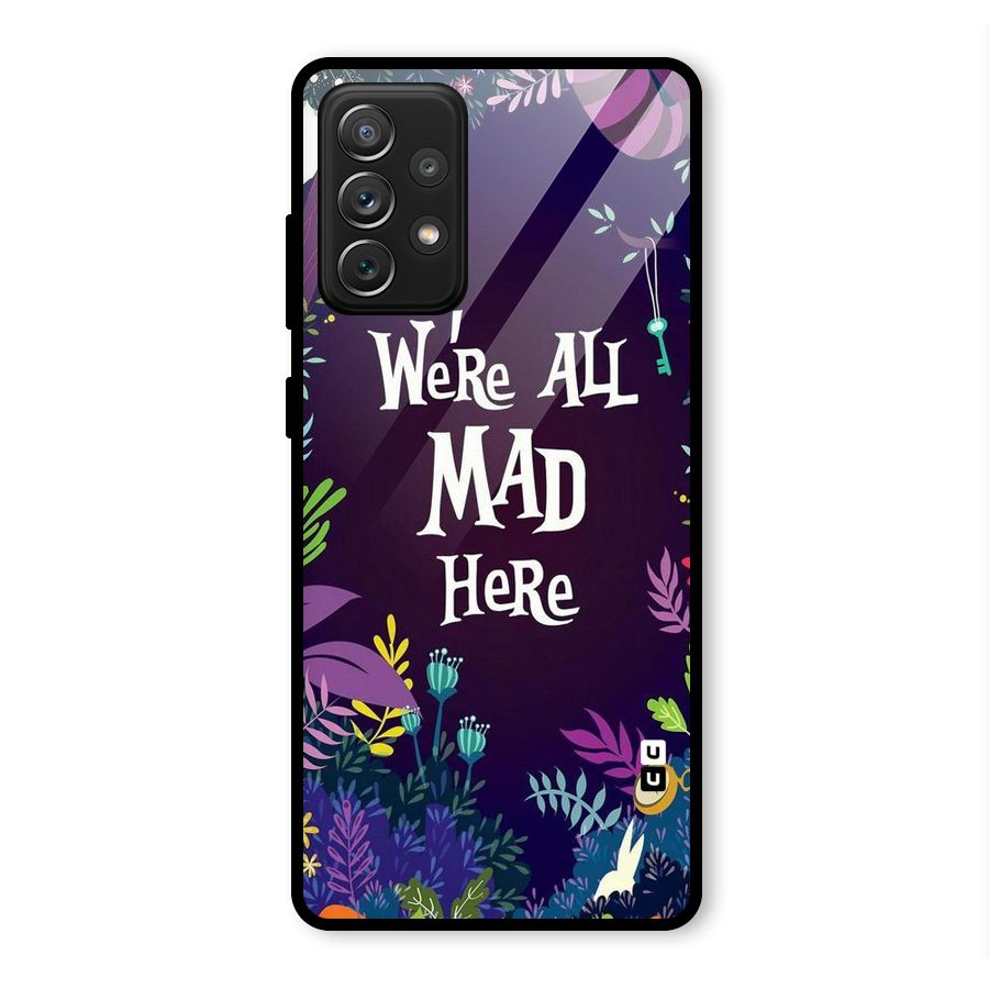 All Mad Glass Back Case for Galaxy A72
