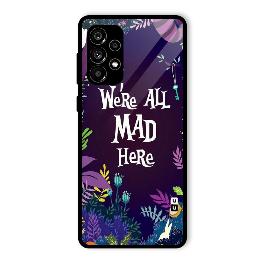 All Mad Glass Back Case for Galaxy A73 5G