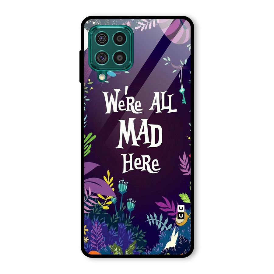 All Mad Glass Back Case for Galaxy F62
