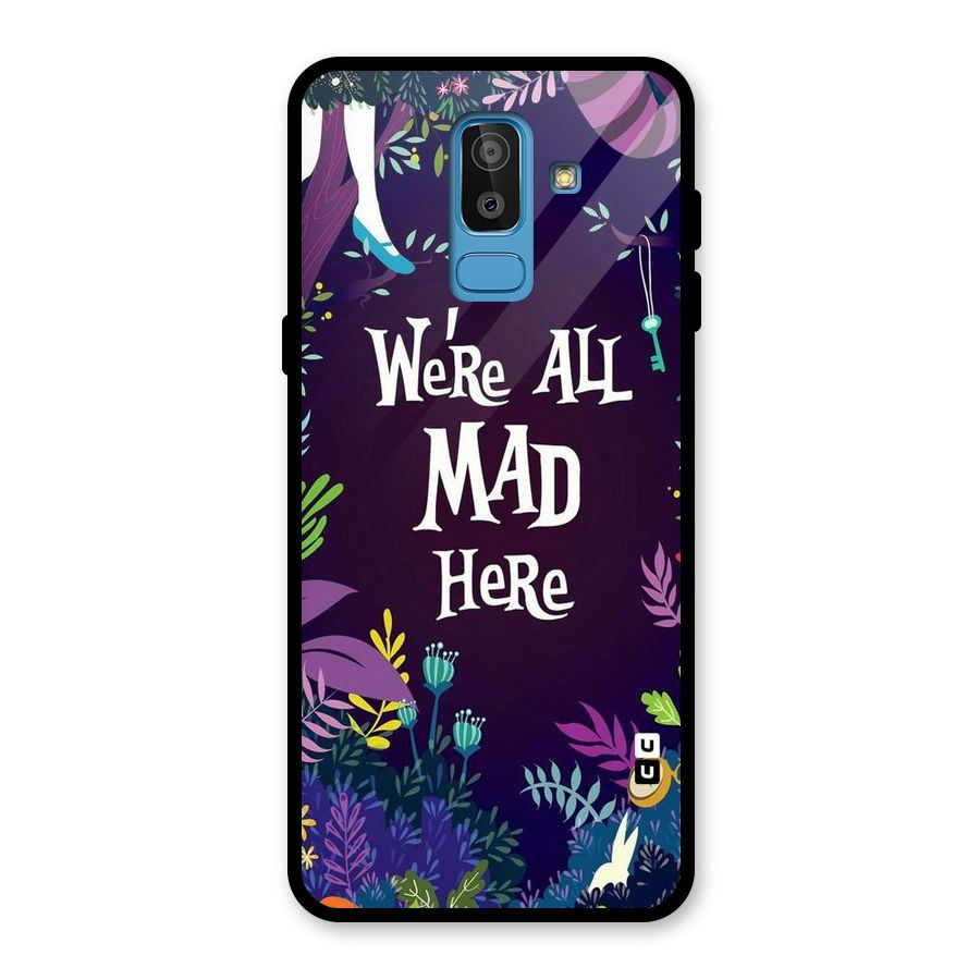 All Mad Glass Back Case for Galaxy J8