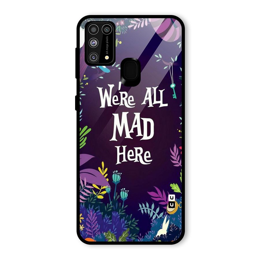 All Mad Glass Back Case for Galaxy M31