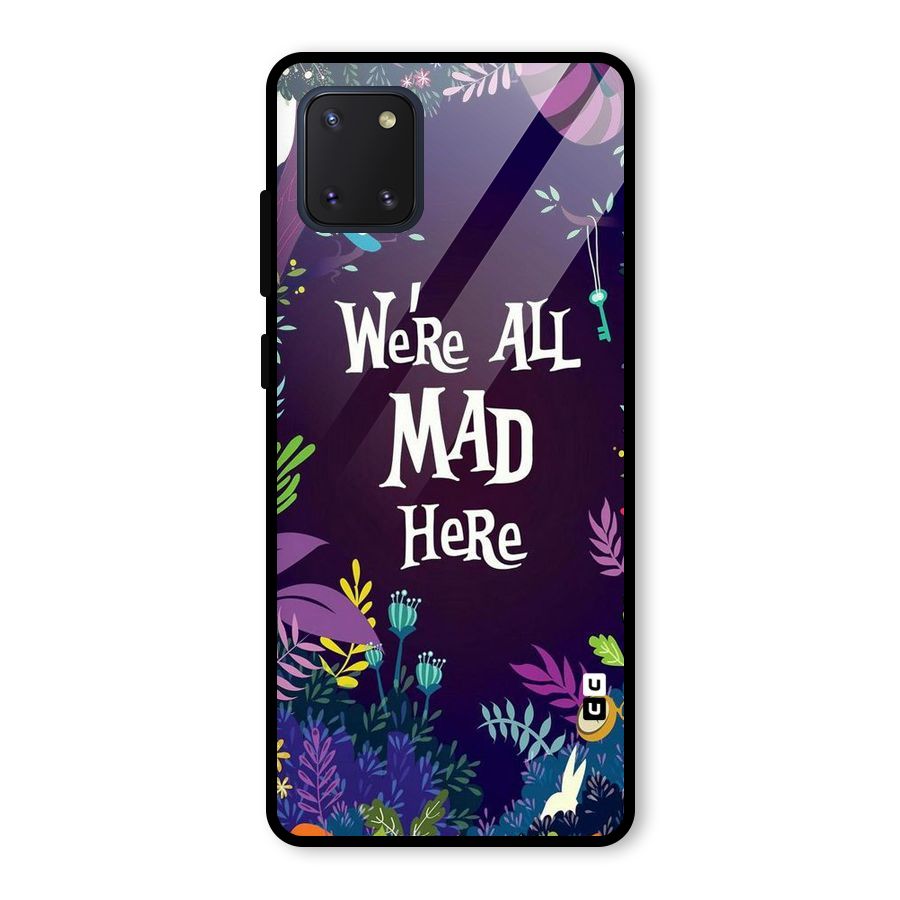 All Mad Glass Back Case for Galaxy Note 10 Lite