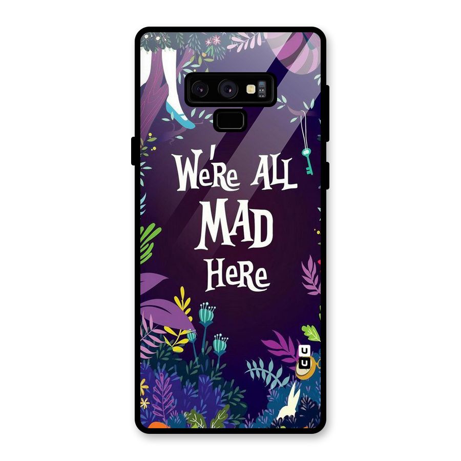 All Mad Glass Back Case for Galaxy Note 9