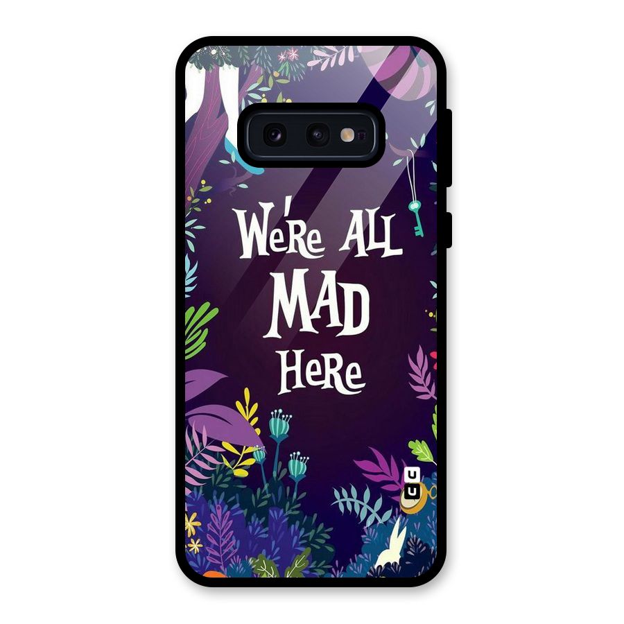 All Mad Glass Back Case for Galaxy S10e