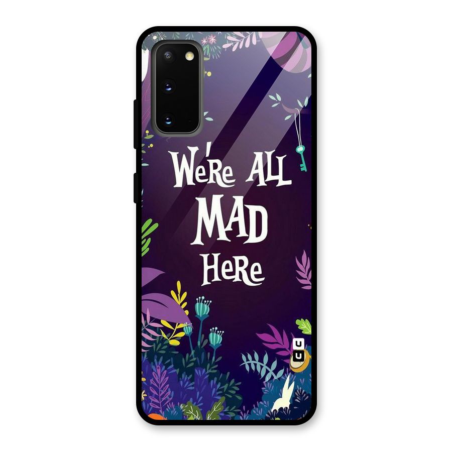 All Mad Glass Back Case for Galaxy S20