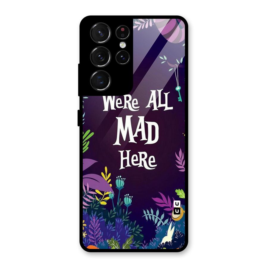 All Mad Glass Back Case for Galaxy S21 Ultra 5G