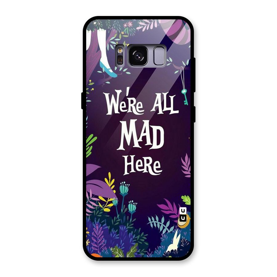 All Mad Glass Back Case for Galaxy S8