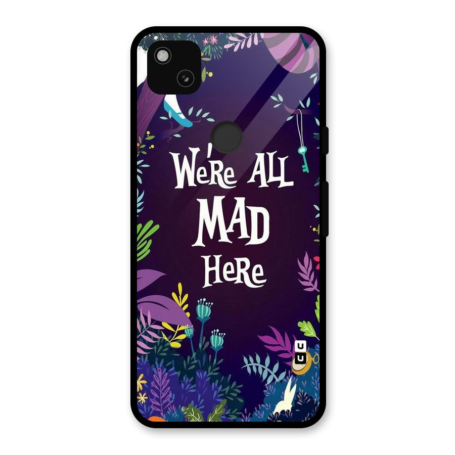 All Mad Glass Back Case for Google Pixel 4a