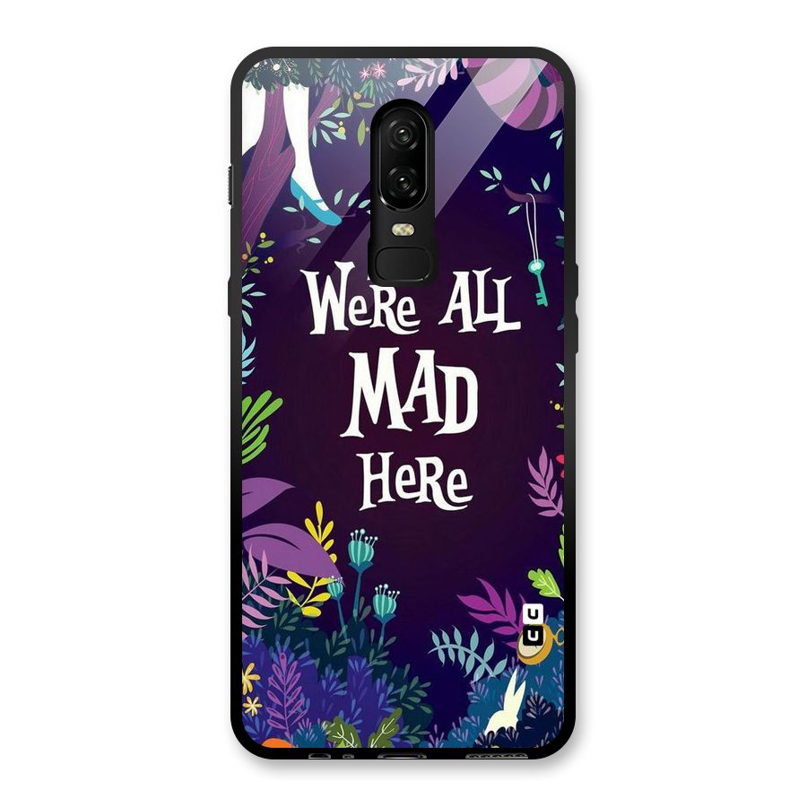 All Mad Glass Back Case for OnePlus 6