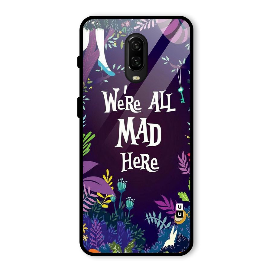 All Mad Glass Back Case for OnePlus 6T