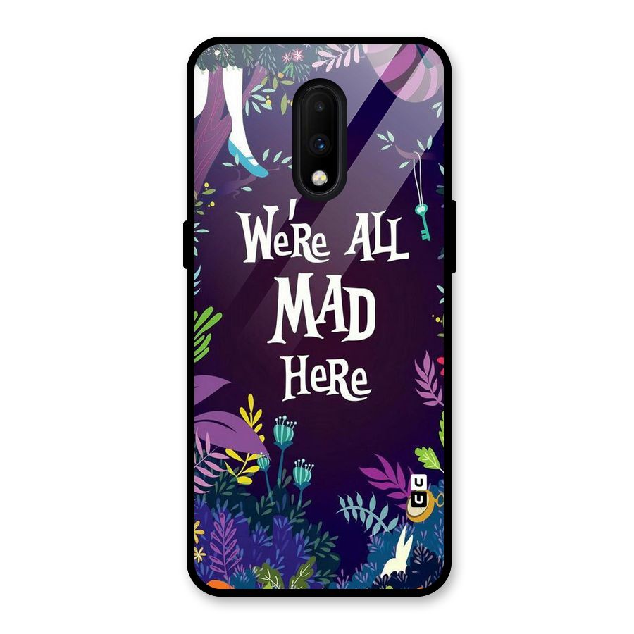 All Mad Glass Back Case for OnePlus 7