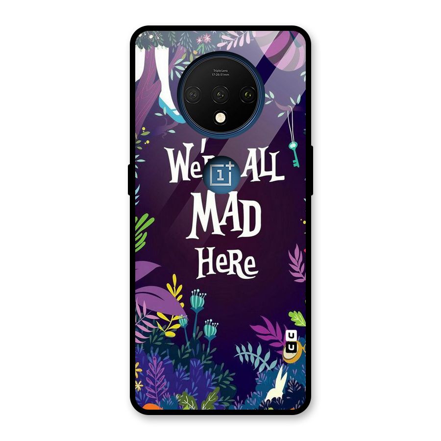 All Mad Glass Back Case for OnePlus 7T