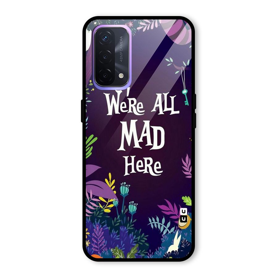 All Mad Glass Back Case for Oppo A74 5G