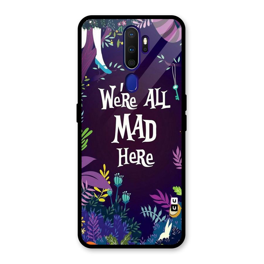 All Mad Glass Back Case for Oppo A9 (2020)