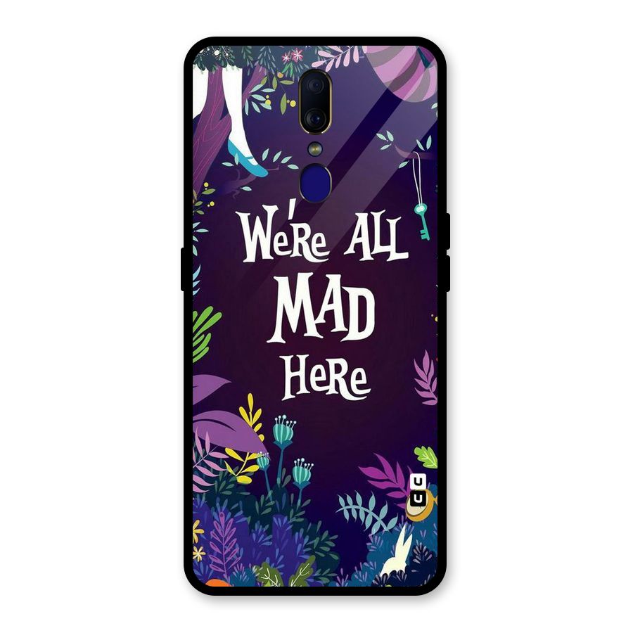 All Mad Glass Back Case for Oppo F11