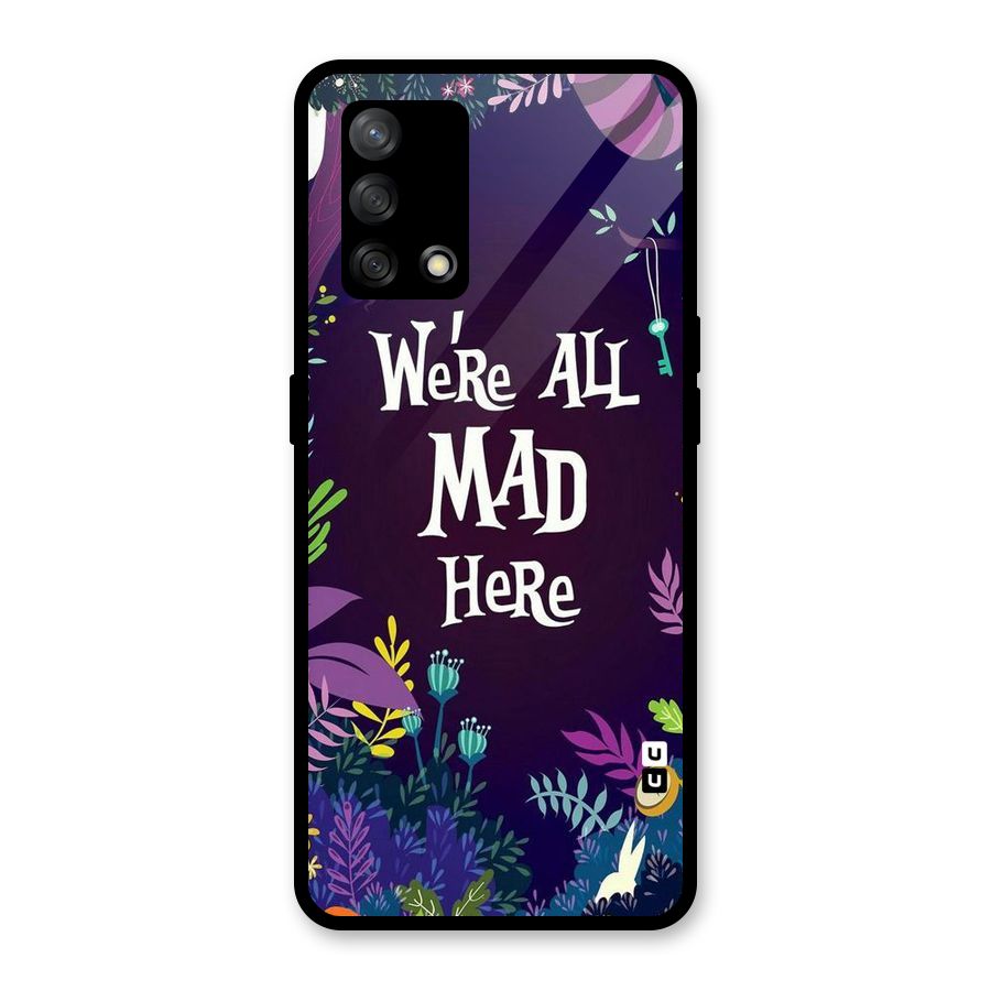 All Mad Glass Back Case for Oppo F19
