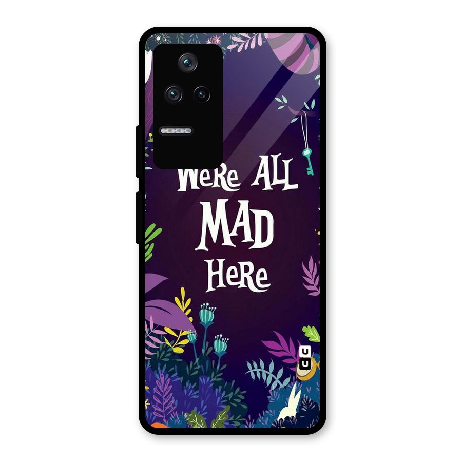 All Mad Glass Back Case for Poco F4 5G