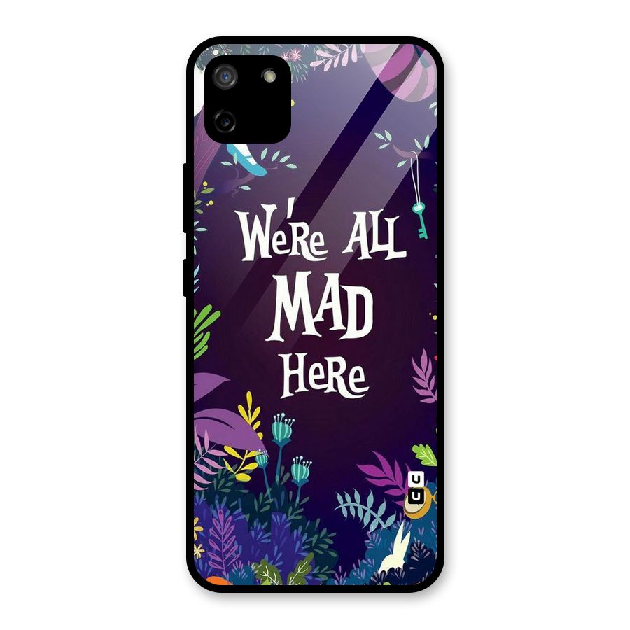 All Mad Glass Back Case for Realme C11