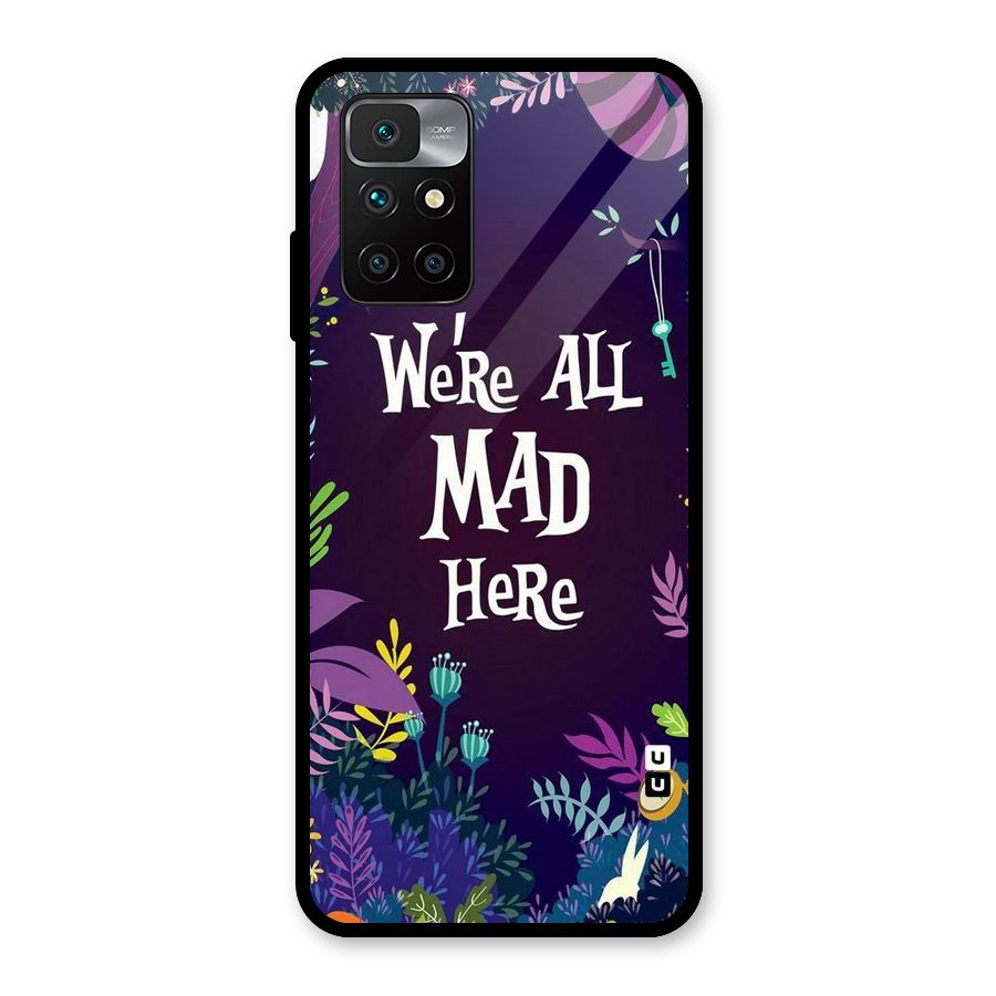 All Mad Glass Back Case for Redmi 10 Prime
