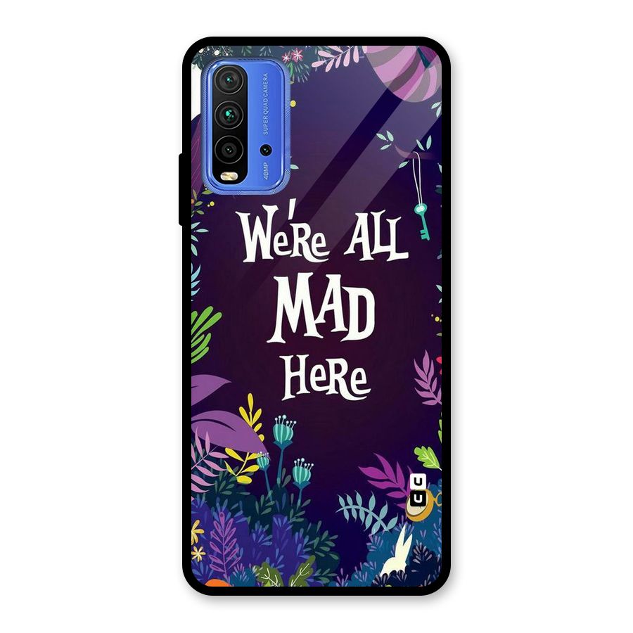 All Mad Glass Back Case for Redmi 9 Power