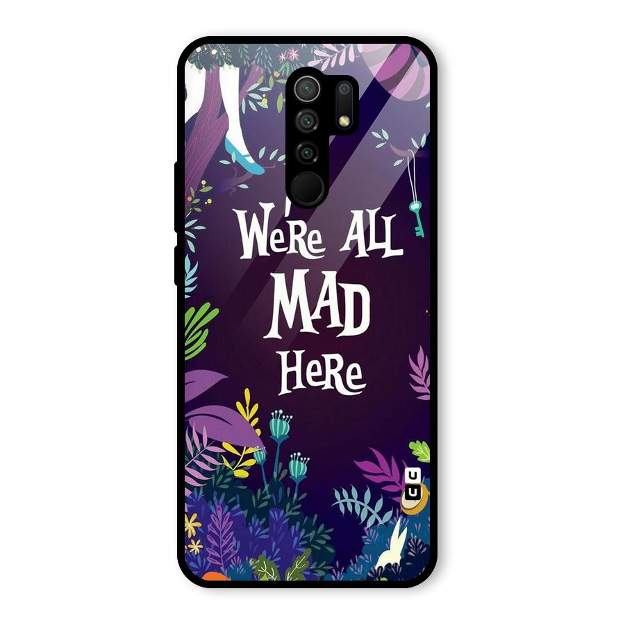 All Mad Glass Back Case for Redmi 9 Prime