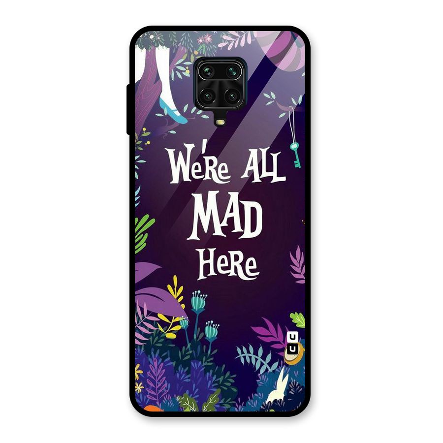 All Mad Glass Back Case for Redmi Note 10 Lite