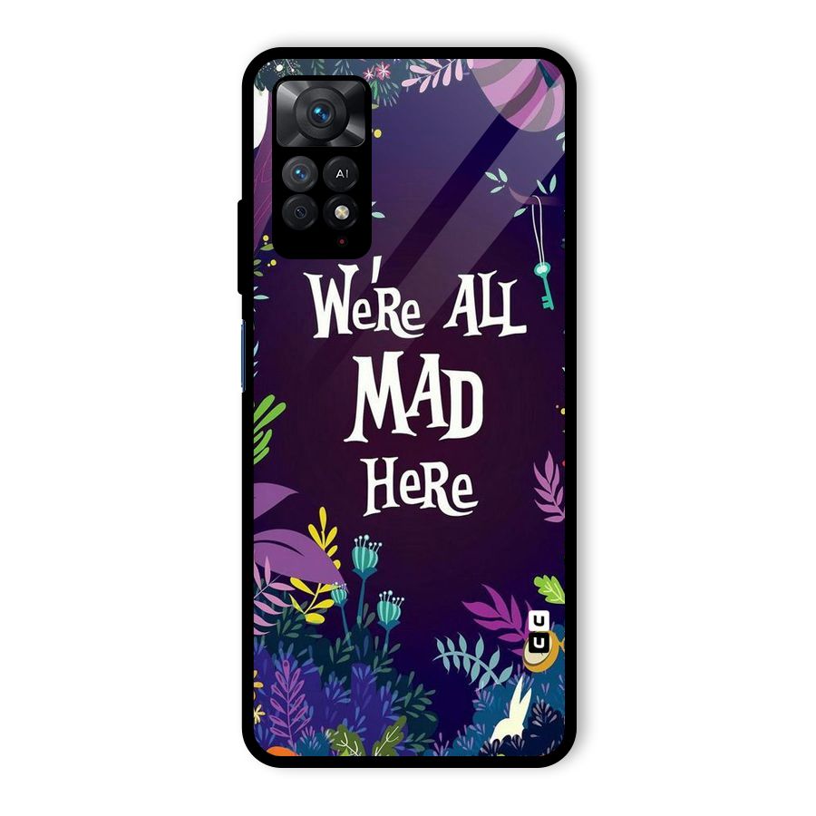 All Mad Glass Back Case for Redmi Note 11 Pro