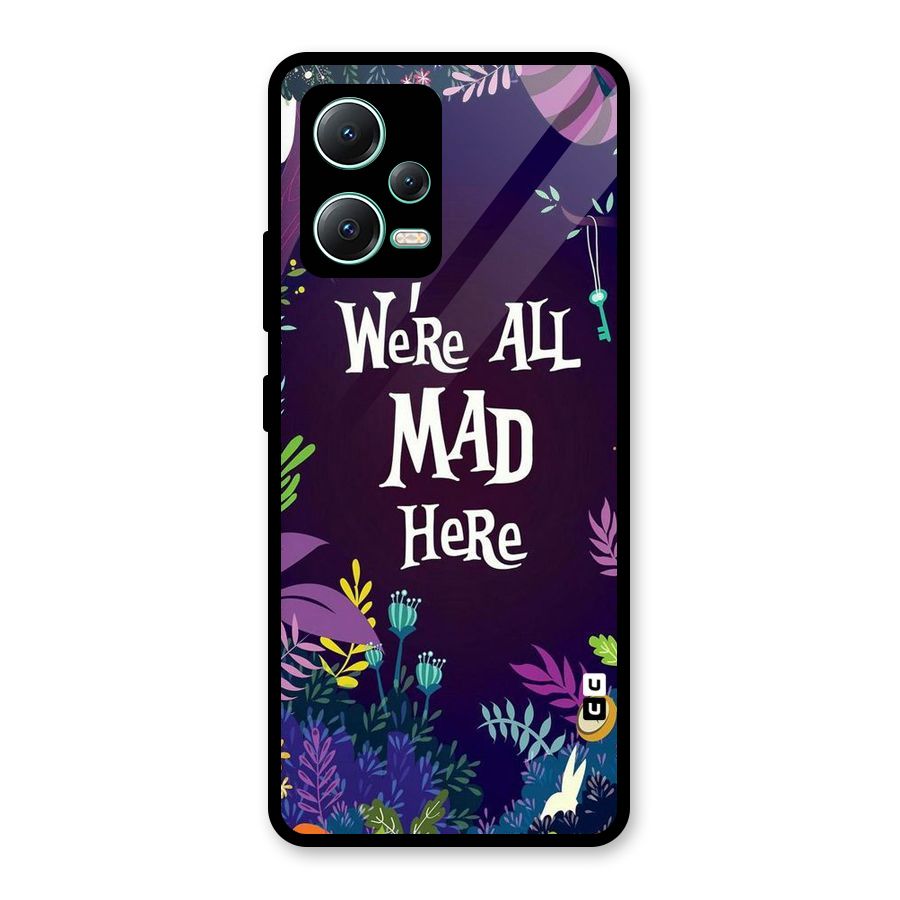 All Mad Glass Back Case for Redmi Note 12 5G