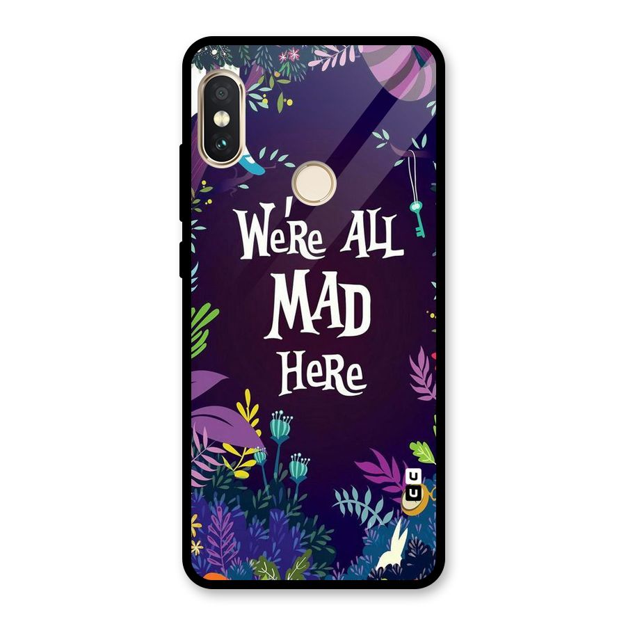All Mad Glass Back Case for Redmi Note 5 Pro