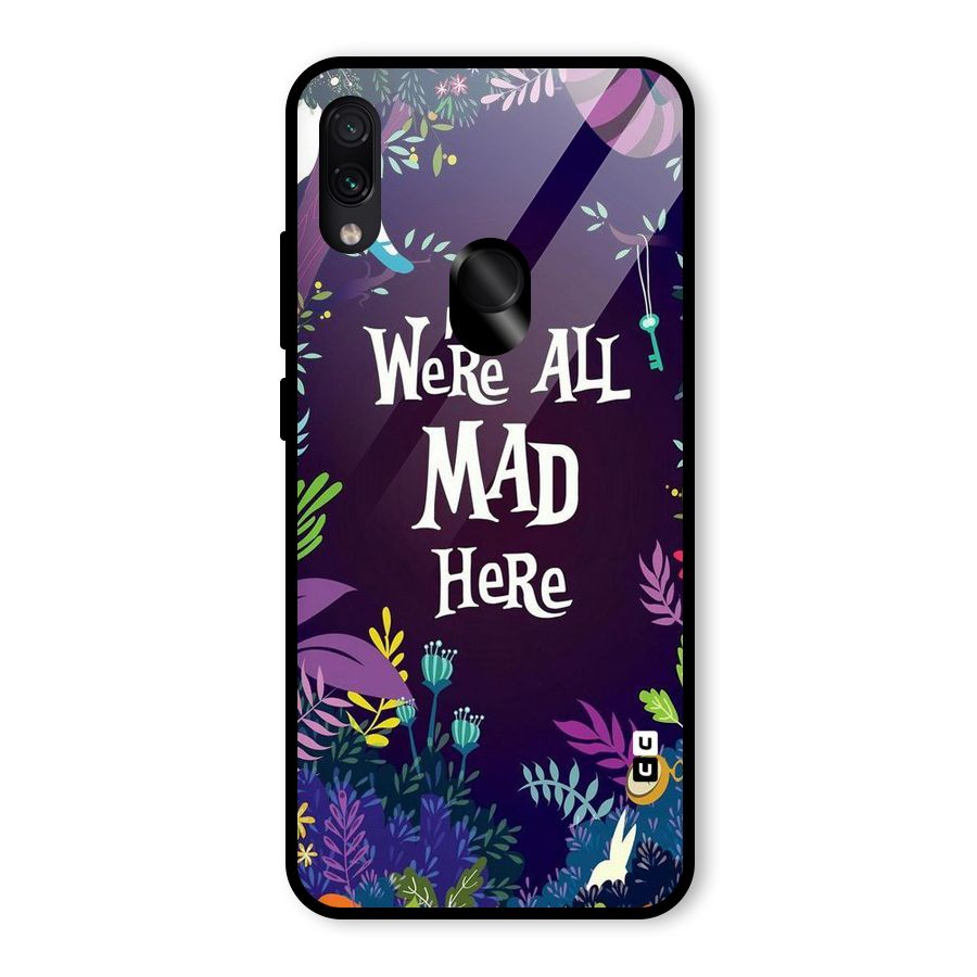 All Mad Glass Back Case for Redmi Note 7 Pro