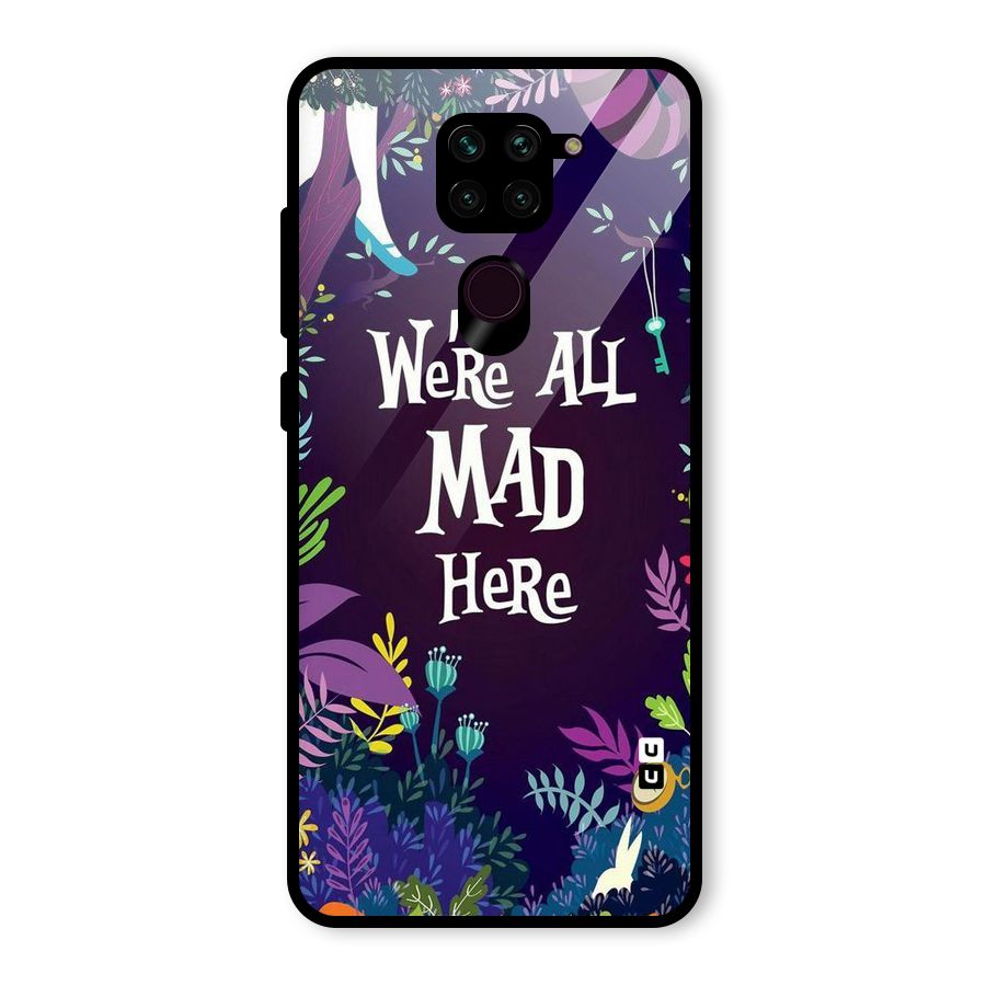 All Mad Glass Back Case for Redmi Note 9