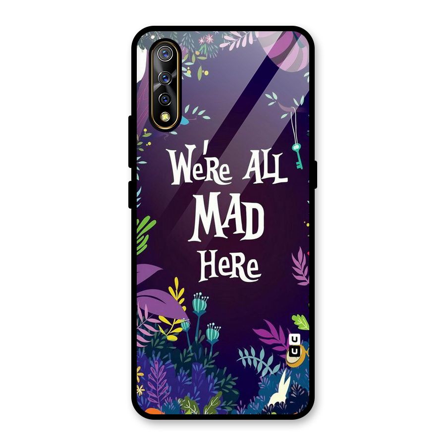 All Mad Glass Back Case for Vivo S1