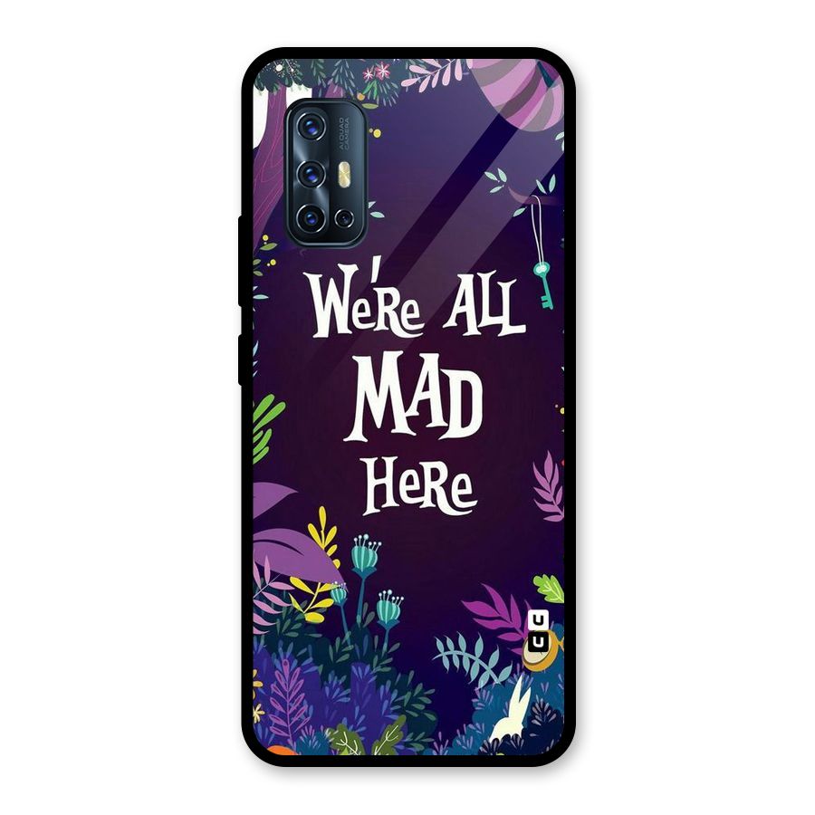 All Mad Glass Back Case for Vivo V17