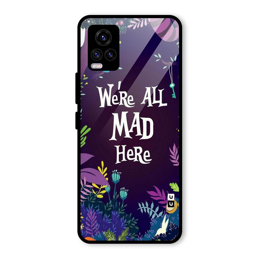 All Mad Glass Back Case for Vivo V20
