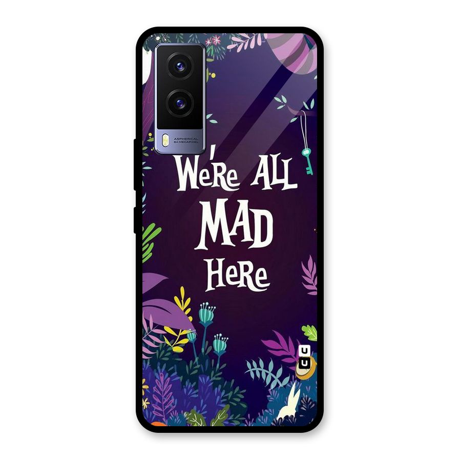 All Mad Glass Back Case for Vivo V21e 5G
