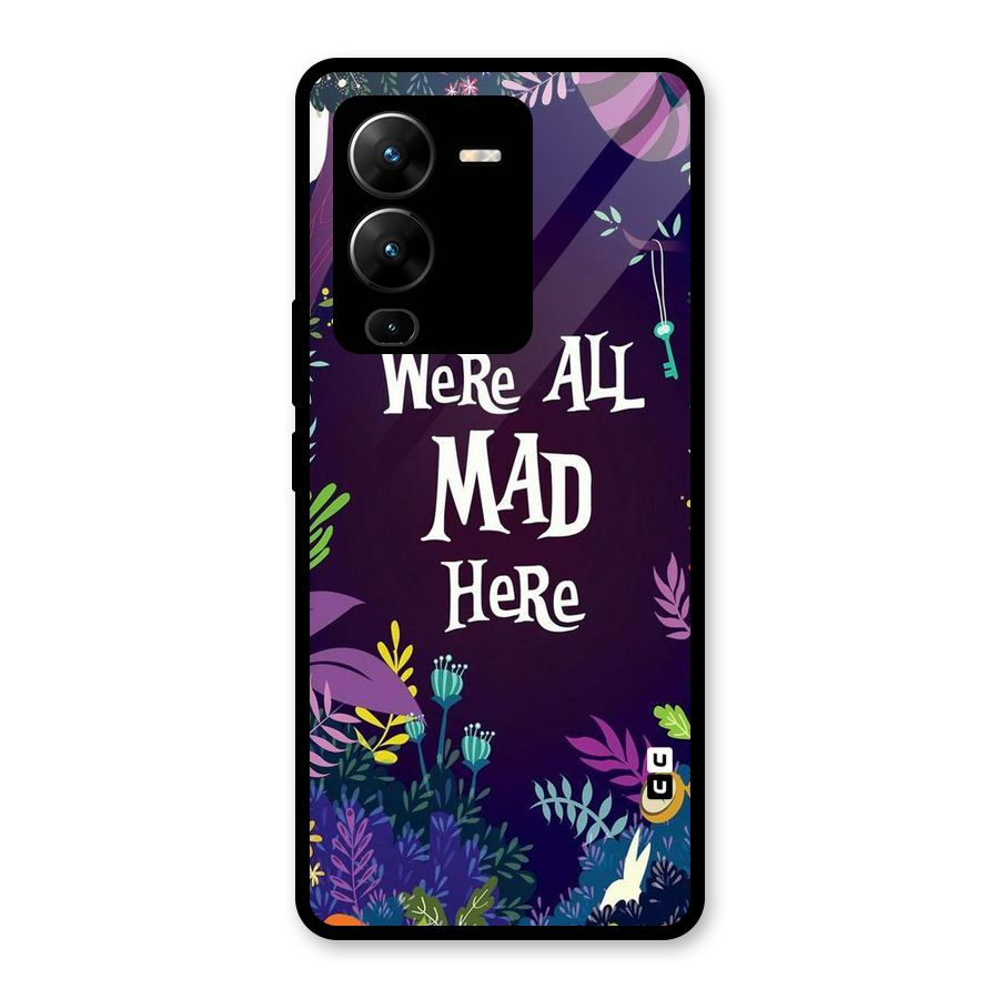 All Mad Glass Back Case for Vivo V25 Pro