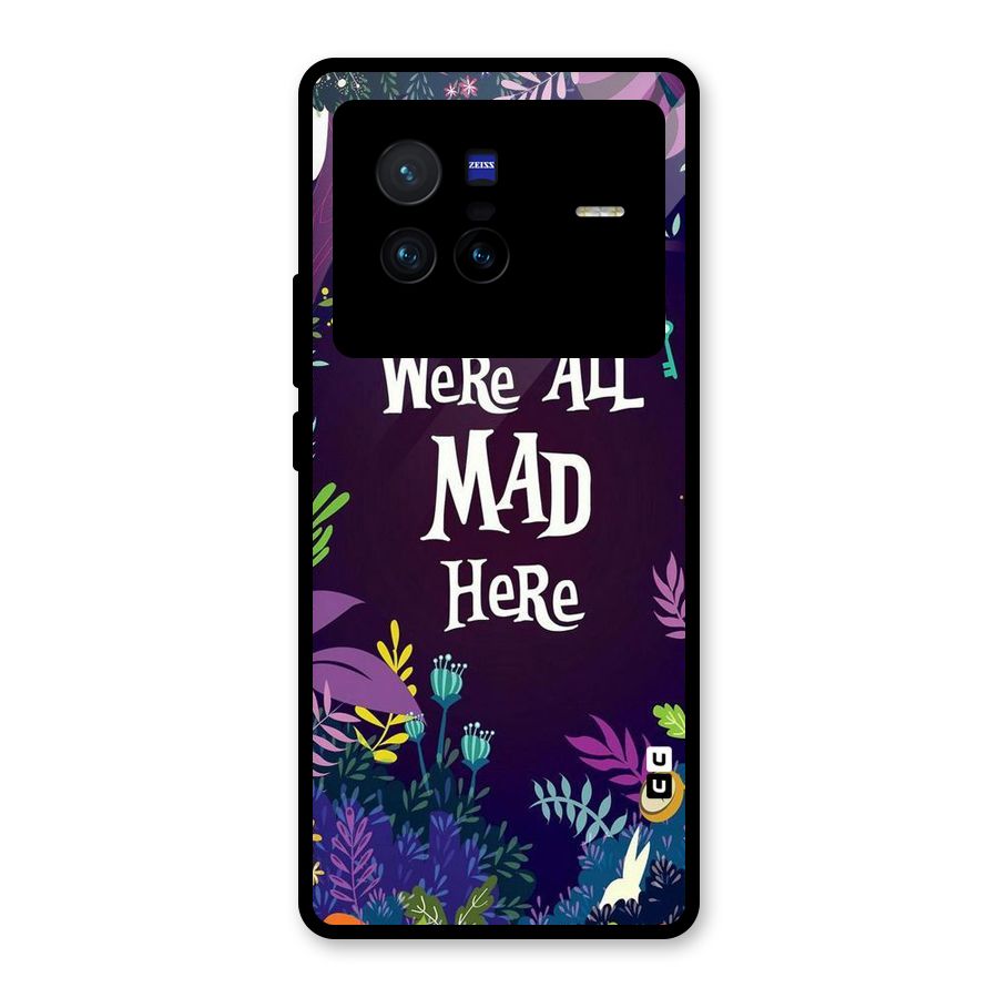All Mad Glass Back Case for Vivo X80