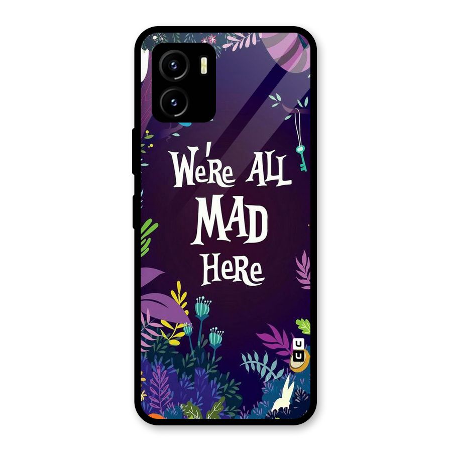 All Mad Glass Back Case for Vivo Y15s