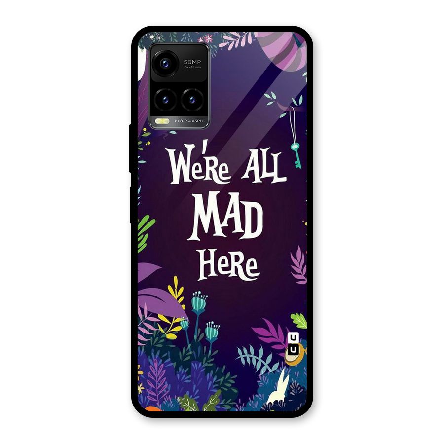 All Mad Glass Back Case for Vivo Y21A