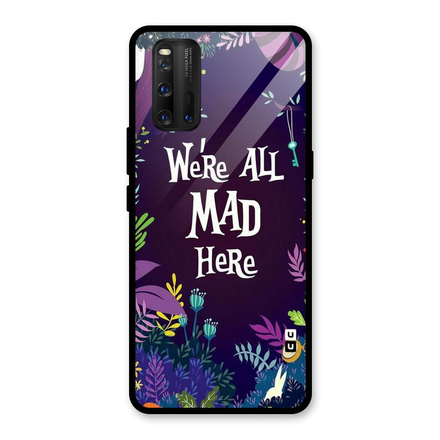All Mad Glass Back Case for Vivo iQOO 3