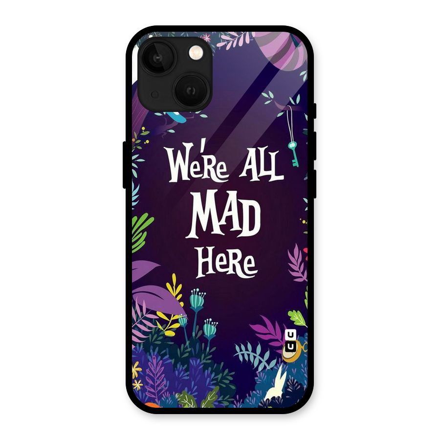 All Mad Glass Back Case for iPhone 13