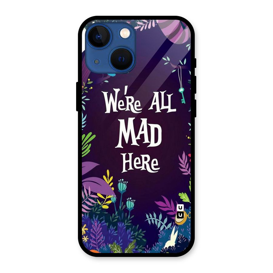 All Mad Glass Back Case for iPhone 13 Mini