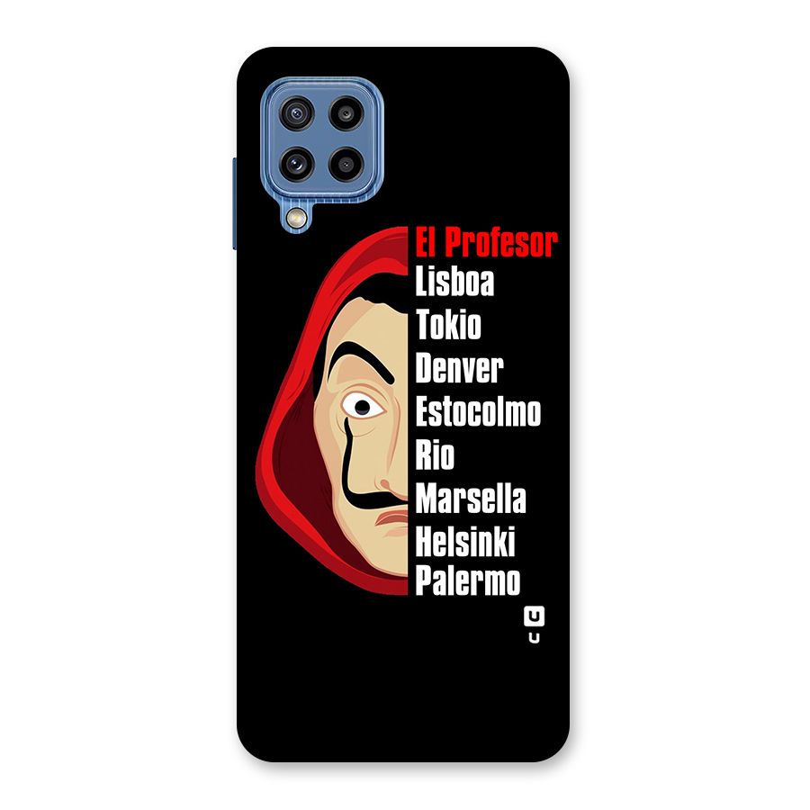 All Members Money Heist Back Case for Galaxy M32