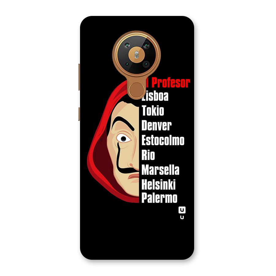 All Members Money Heist Back Case for Nokia 5.3