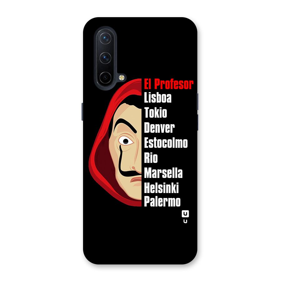 All Members Money Heist Back Case for OnePlus Nord CE 5G