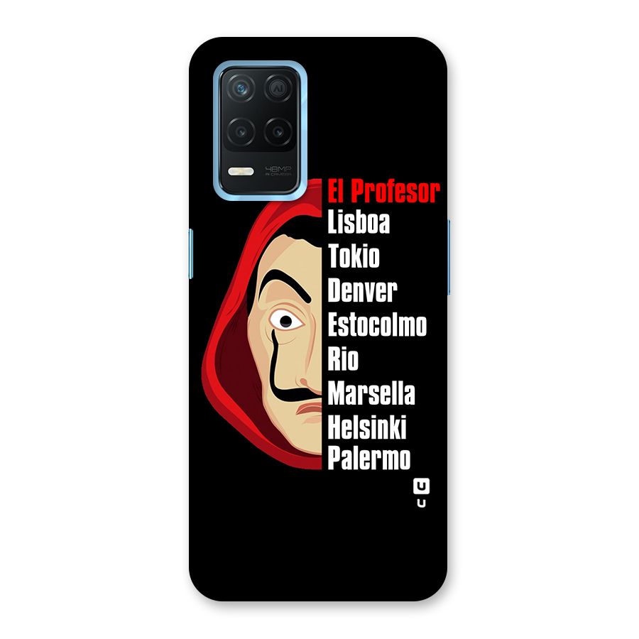 All Members Money Heist Back Case for Realme 8 5G