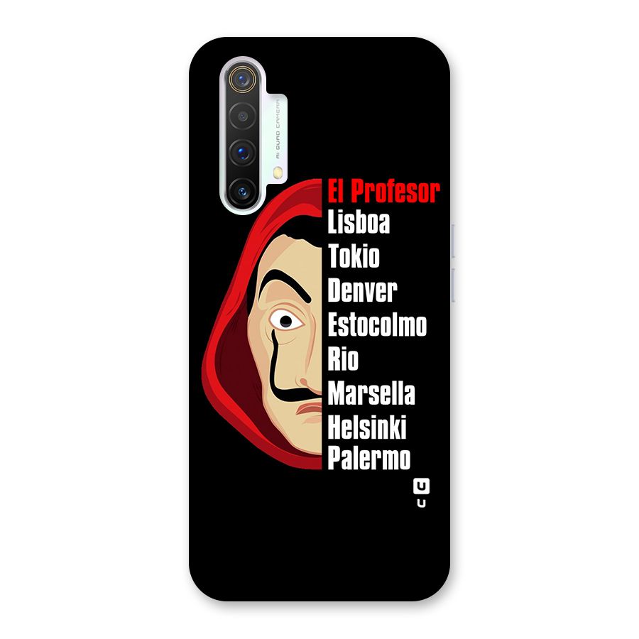 All Members Money Heist Back Case for Realme X3 SuperZoom
