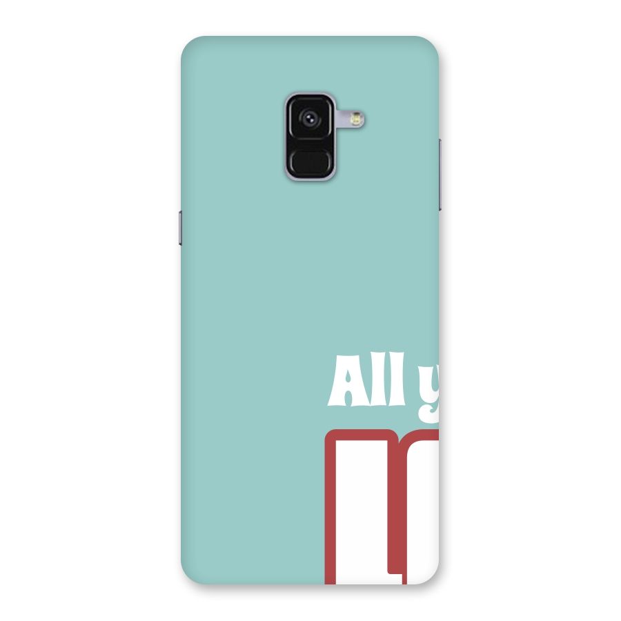 All You Need Is Love Back Case for Galaxy A8 Plus