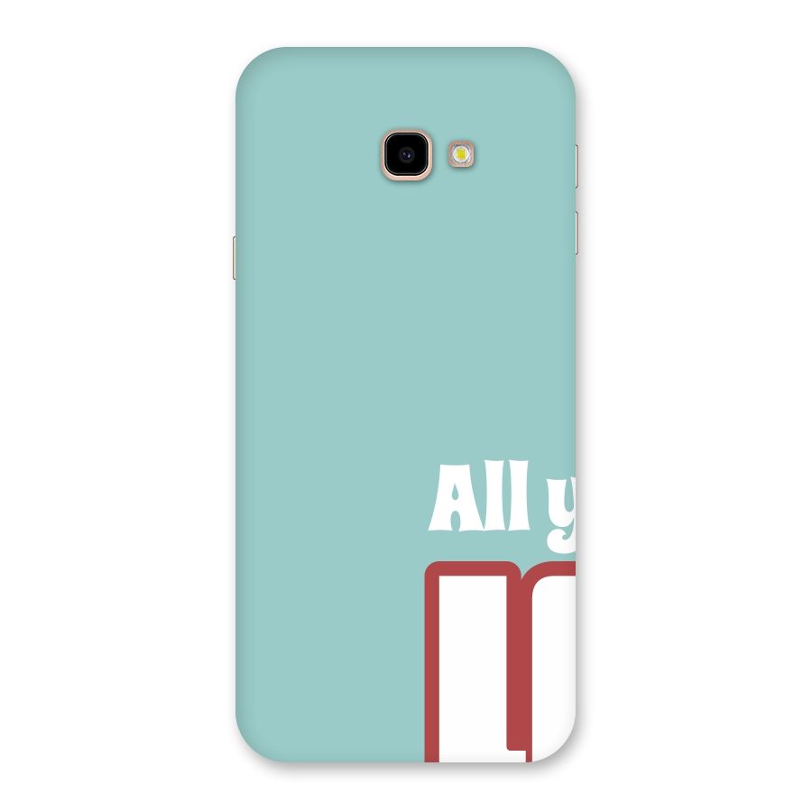 All You Need Is Love Back Case for Galaxy J4 Plus