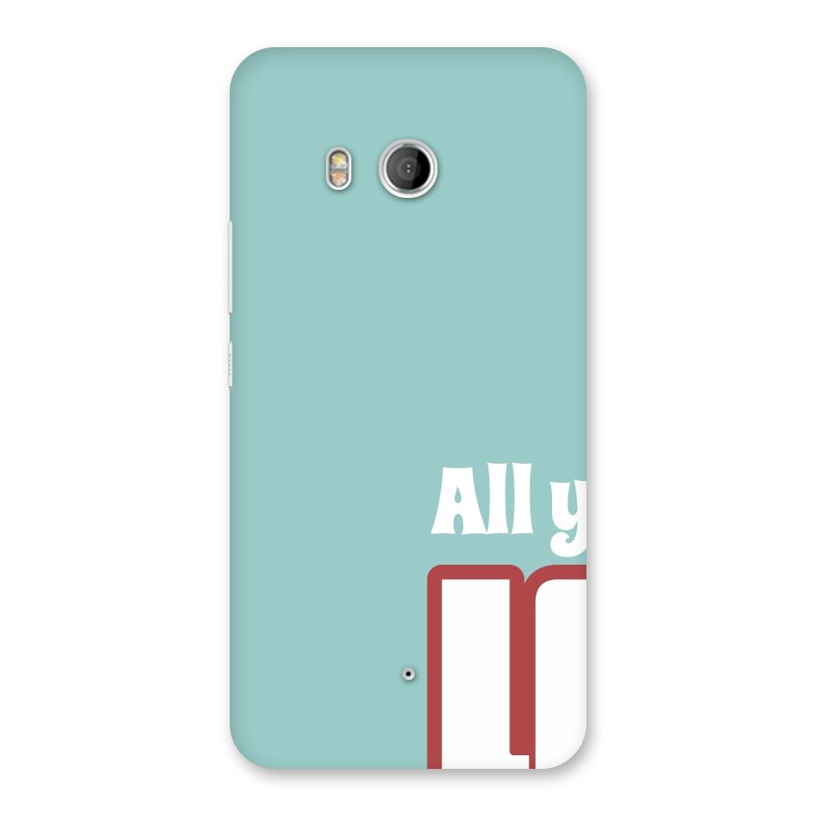 All You Need Is Love Back Case for HTC U11